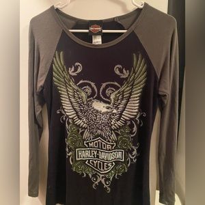 Harley Davidson pyjama shirt.